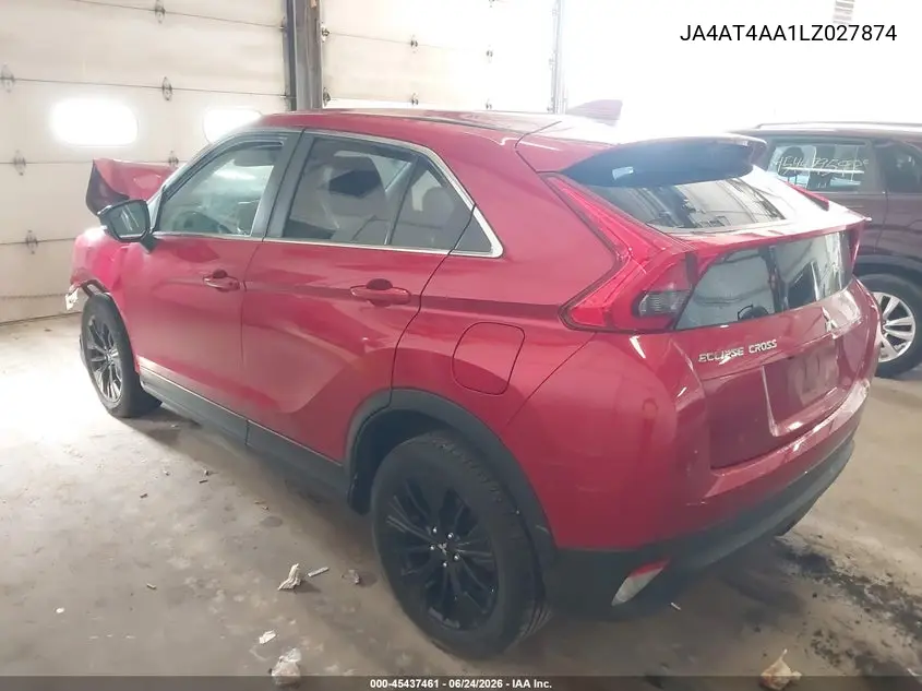 2020 Mitsubishi Eclipse Cross Le 1.5T Awc VIN: JA4AT4AA1LZ027874 Lot: 45437461