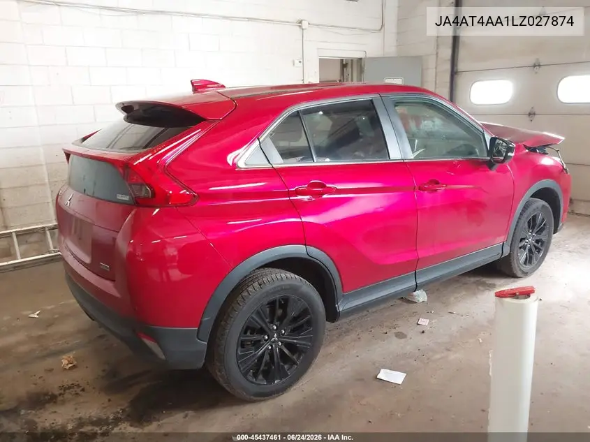 2020 Mitsubishi Eclipse Cross Le 1.5T Awc VIN: JA4AT4AA1LZ027874 Lot: 45437461