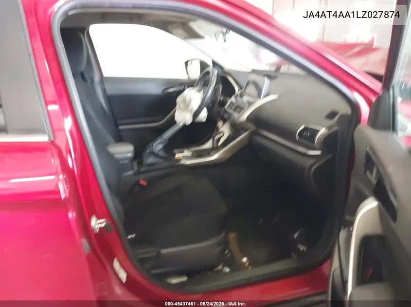 2020 Mitsubishi Eclipse Cross Le 1.5T Awc VIN: JA4AT4AA1LZ027874 Lot: 45437461