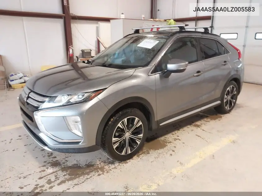 2020 Mitsubishi Eclipse Cross Se 1.5T VIN: JA4AS5AA0LZ005583 Lot: 45493227