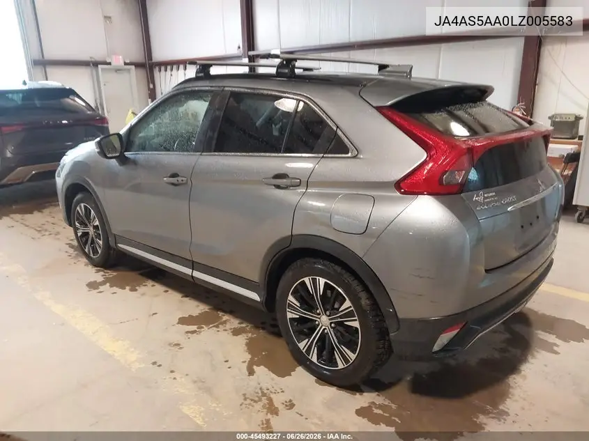 2020 Mitsubishi Eclipse Cross Se 1.5T VIN: JA4AS5AA0LZ005583 Lot: 45493227