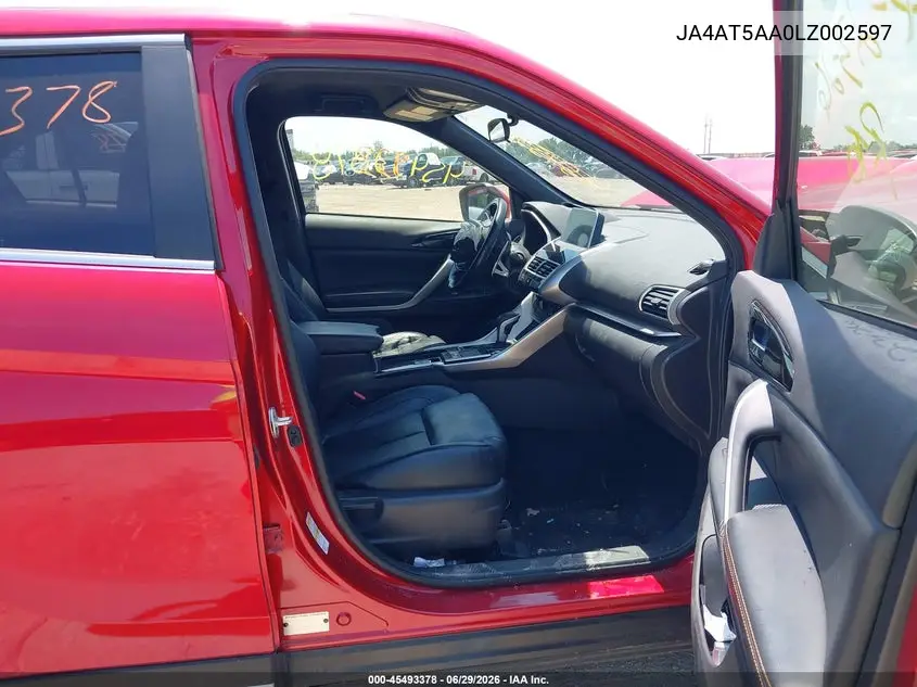2020 Mitsubishi Eclipse Cross Sel 1.5T Awc VIN: JA4AT5AA0LZ002597 Lot: 45493378