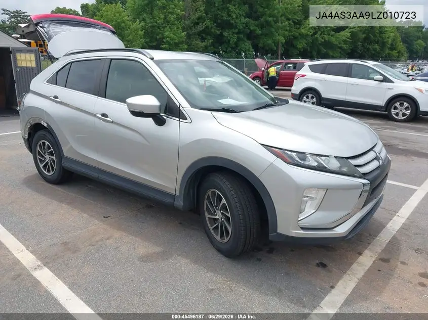 2020 Mitsubishi Eclipse Cross Es 1.5T VIN: JA4AS3AA9LZ010723 Lot: 45496187
