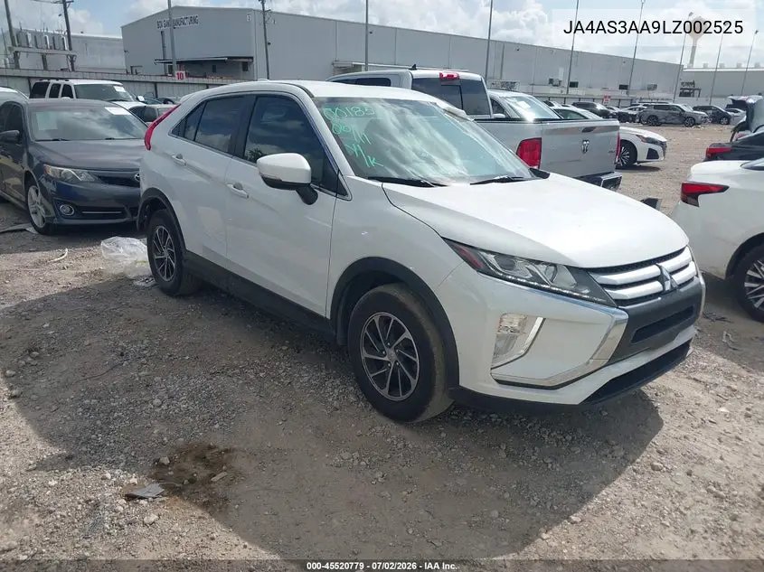2020 Mitsubishi Eclipse Cross Es 1.5T VIN: JA4AS3AA9LZ002525 Lot: 45520779