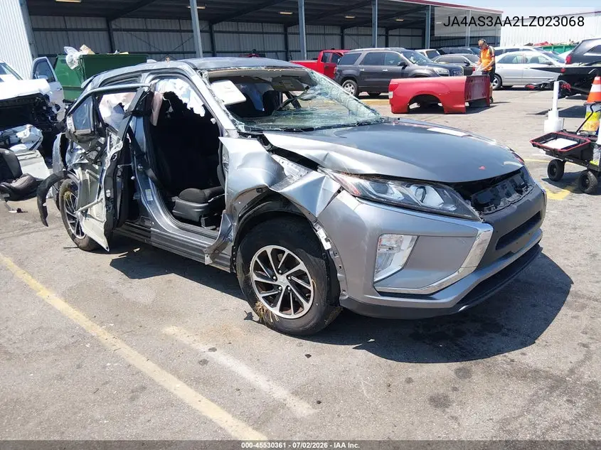 2020 Mitsubishi Eclipse Cross Es 1.5T VIN: JA4AS3AA2LZ023068 Lot: 45530361