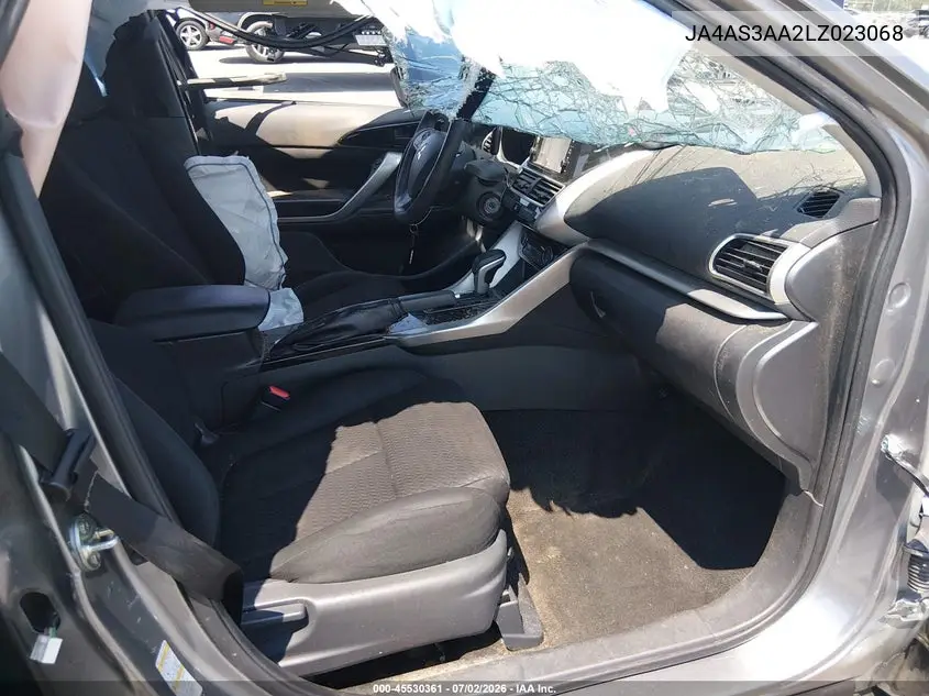 2020 Mitsubishi Eclipse Cross Es 1.5T VIN: JA4AS3AA2LZ023068 Lot: 45530361