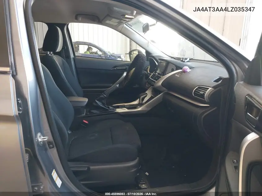 2020 Mitsubishi Eclipse Cross Es 1.5T Awc VIN: JA4AT3AA4LZ035347 Lot: 45596083