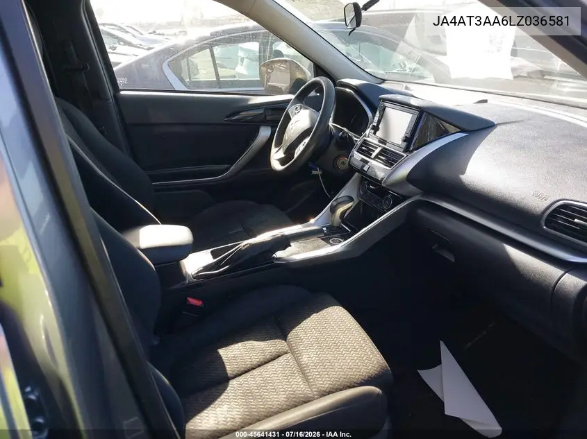2020 Mitsubishi Eclipse Cross Es 1.5T Awc VIN: JA4AT3AA6LZ036581 Lot: 45641431