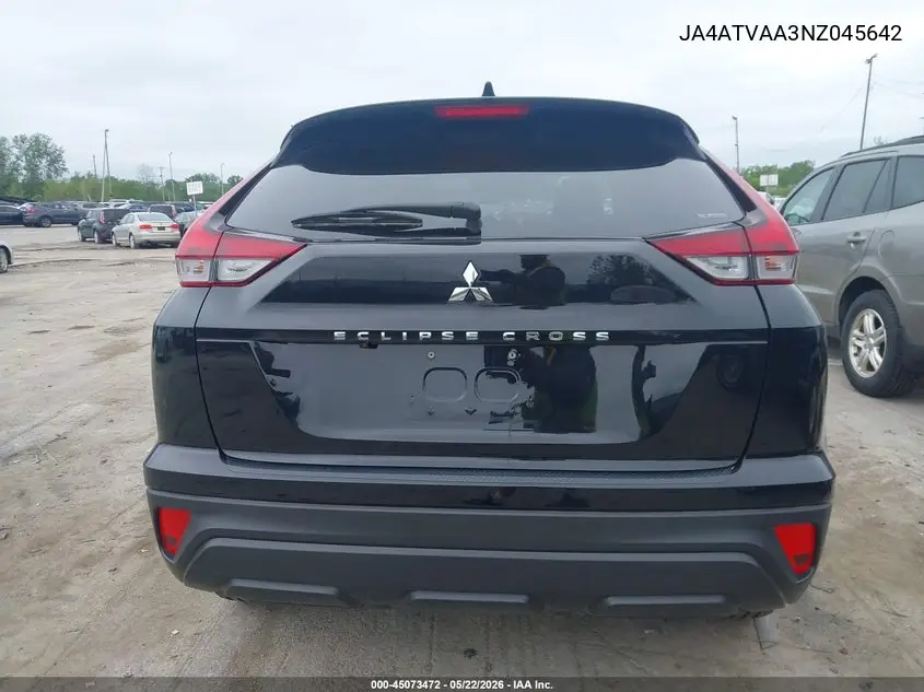 2022 Mitsubishi Eclipse Cross Le S-Awc VIN: JA4ATVAA3NZ045642 Lot: 45073472