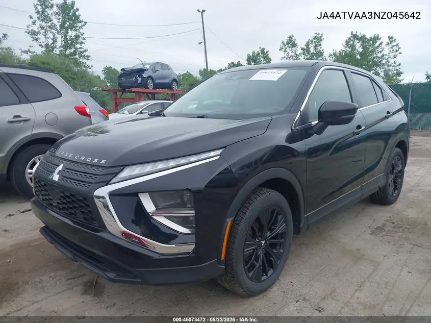 2022 Mitsubishi Eclipse Cross Le S-Awc VIN: JA4ATVAA3NZ045642 Lot: 45073472