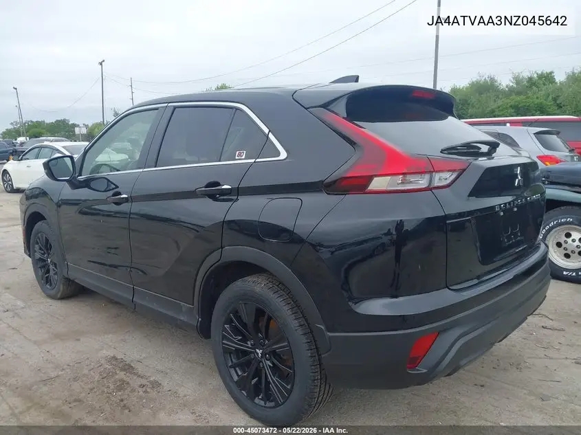 2022 Mitsubishi Eclipse Cross Le S-Awc VIN: JA4ATVAA3NZ045642 Lot: 45073472