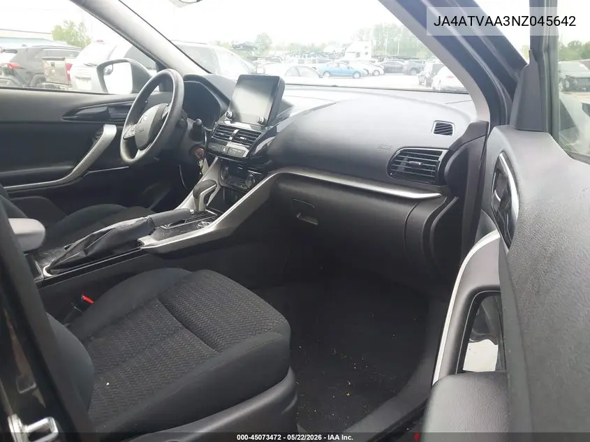 2022 Mitsubishi Eclipse Cross Le S-Awc VIN: JA4ATVAA3NZ045642 Lot: 45073472