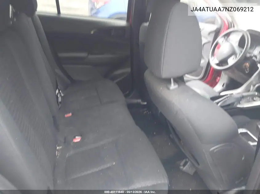 2022 Mitsubishi Eclipse Cross Es S-Awc VIN: JA4ATUAA7NZ069212 Lot: 45111840