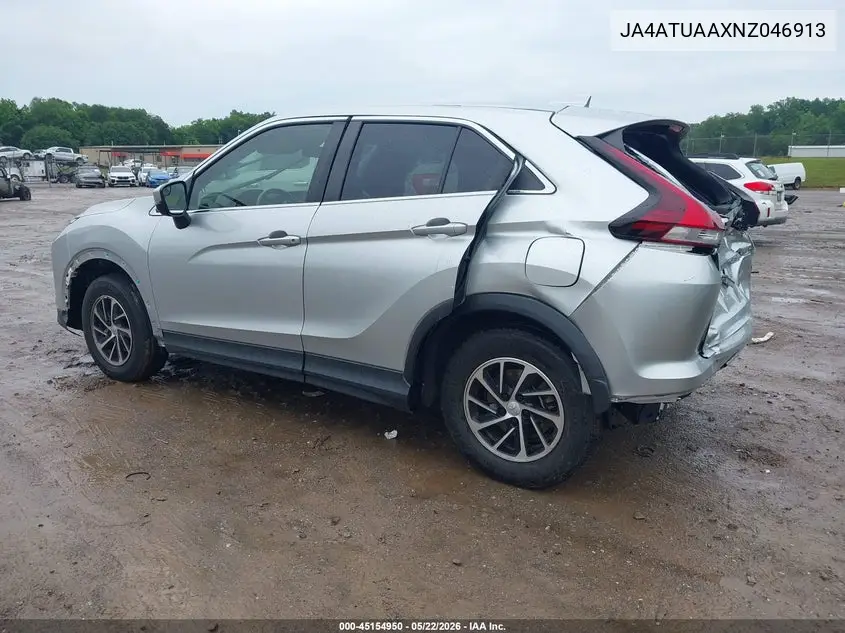 JA4ATUAAXNZ046913 2022 Mitsubishi Eclipse Cross Es S-Awc