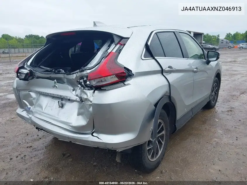JA4ATUAAXNZ046913 2022 Mitsubishi Eclipse Cross Es S-Awc