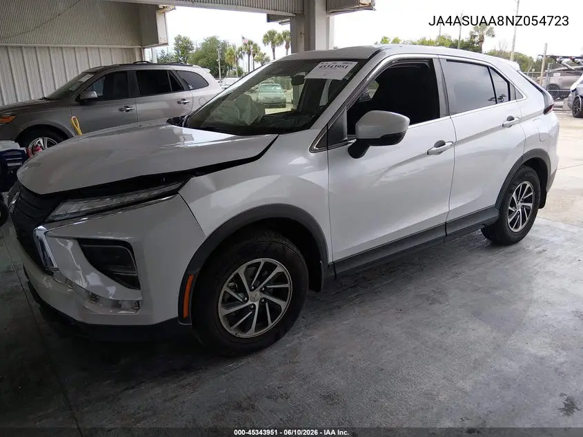 2022 Mitsubishi Eclipse Cross Es VIN: JA4ASUAA8NZ054723 Lot: 45343951