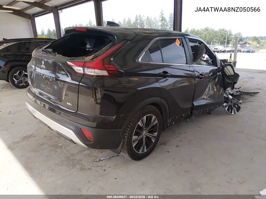 2022 Mitsubishi Eclipse Cross VIN: JA4ATWAA8NZ050566 Lot: 45449437