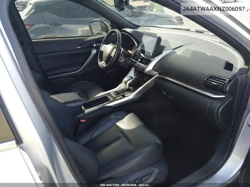 2022 Mitsubishi Eclipse Cross Se S-Awc/Se Special Edition S-Awc/Sel S-Awc/Sel Special Edition S-Awc VIN: JA4ATWAAXNZ006097 Lot: 45477208