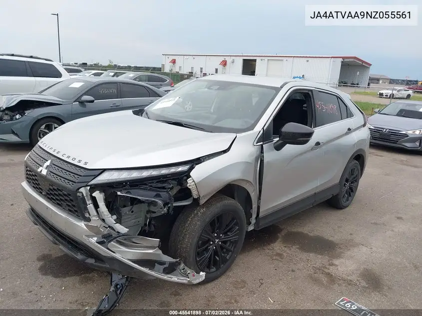 2022 Mitsubishi Eclipse Cross Le S-Awc VIN: JA4ATVAA9NZ055561 Lot: 45541898