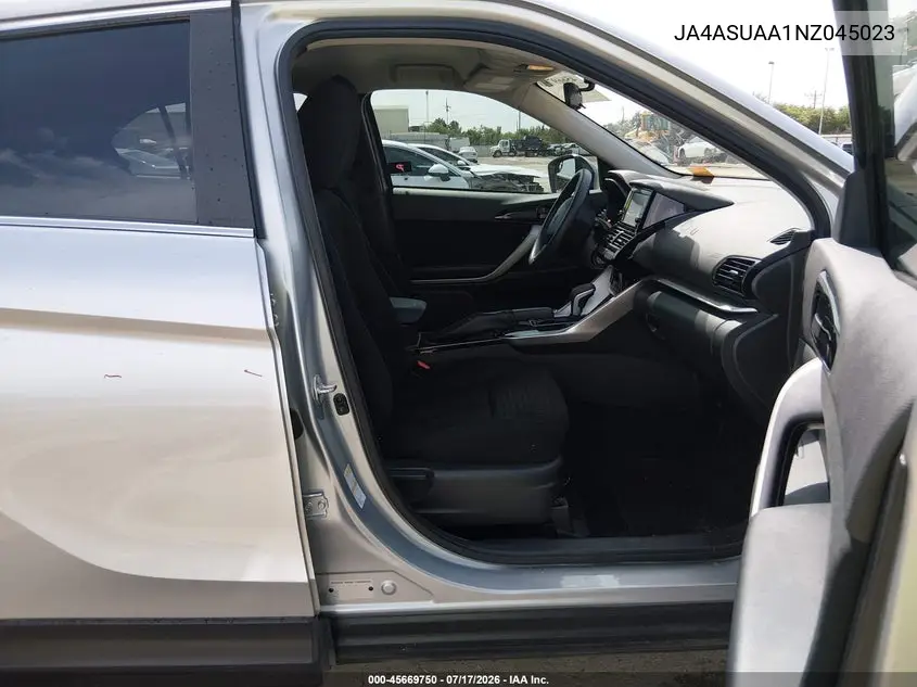 2022 Mitsubishi Eclipse Cross Es VIN: JA4ASUAA1NZ045023 Lot: 45669750