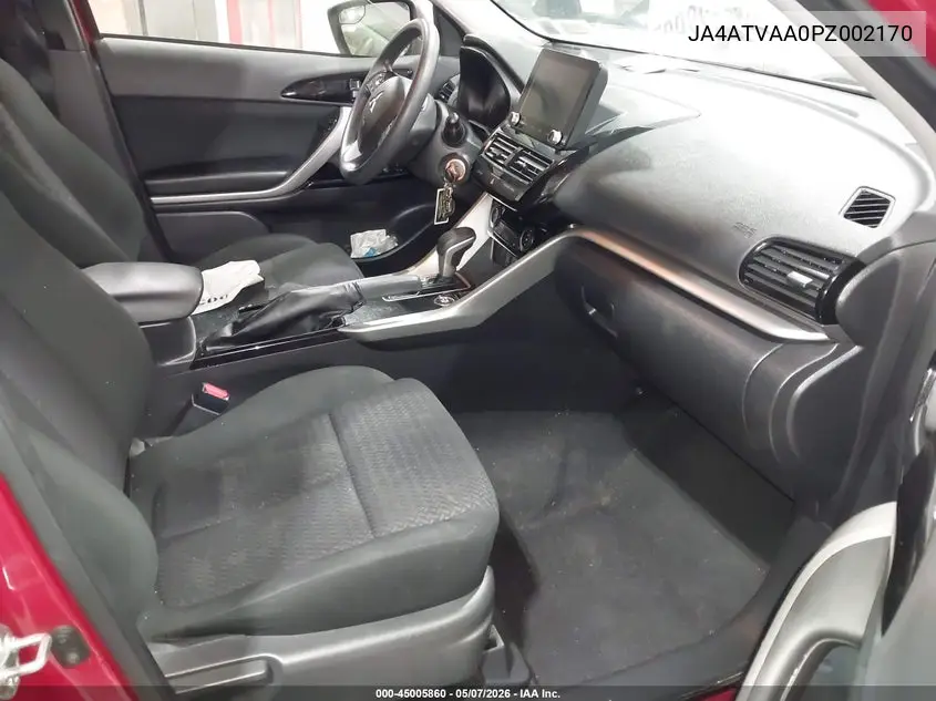 2023 Mitsubishi Eclipse Cross Le S-Awc/Ralliart S-Awc VIN: JA4ATVAA0PZ002170 Lot: 45005860