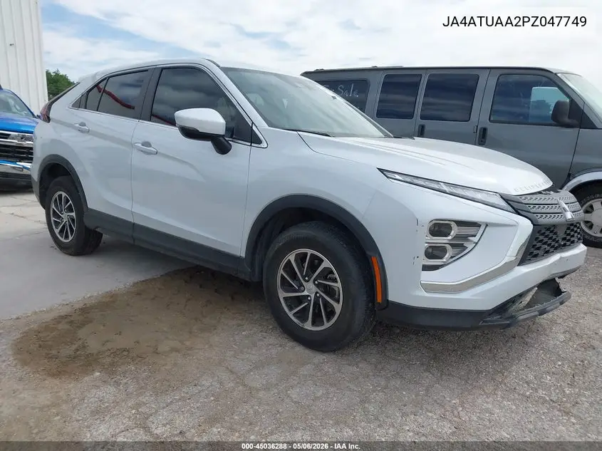 2023 Mitsubishi Eclipse Cross Es S-Awc VIN: JA4ATUAA2PZ047749 Lot: 45036288