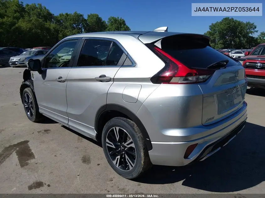 2023 Mitsubishi Eclipse Cross Sel S-Awc VIN: JA4ATWAA2PZ053644 Lot: 45086411
