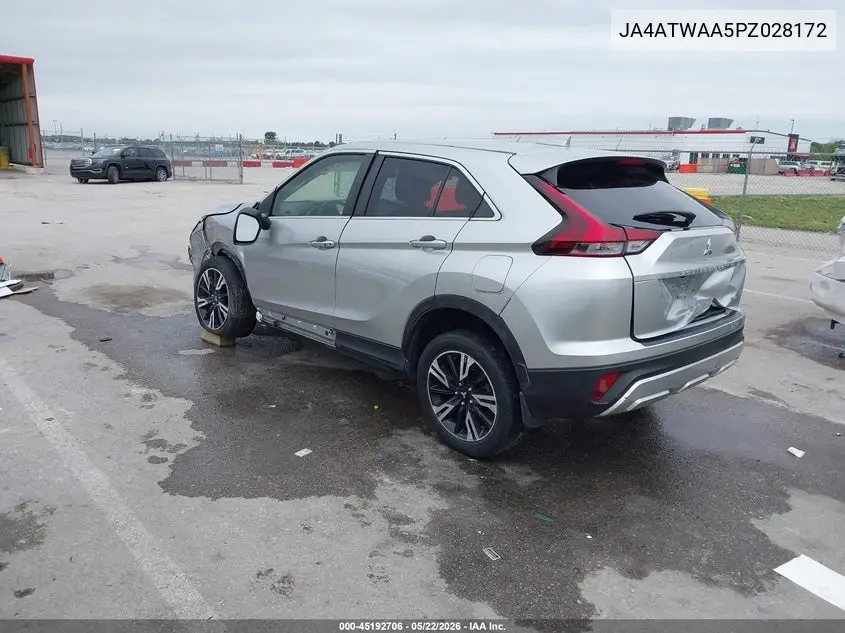 2023 Mitsubishi Eclipse Cross Se S-Awc/Sel S-Awc VIN: JA4ATWAA5PZ028172 Lot: 45192706
