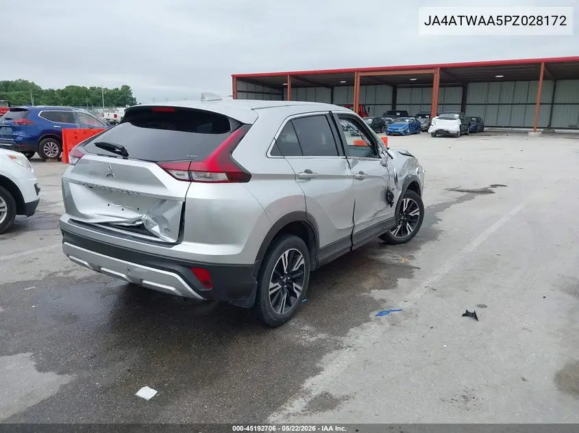 2023 Mitsubishi Eclipse Cross Se S-Awc/Sel S-Awc VIN: JA4ATWAA5PZ028172 Lot: 45192706
