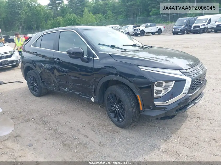2023 Mitsubishi Eclipse Cross Le S-Awc/Ralliart S-Awc VIN: JA4ATVAA6PZ006045 Lot: 45333083