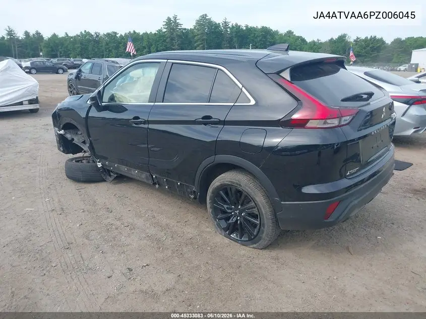 2023 Mitsubishi Eclipse Cross Le S-Awc/Ralliart S-Awc VIN: JA4ATVAA6PZ006045 Lot: 45333083