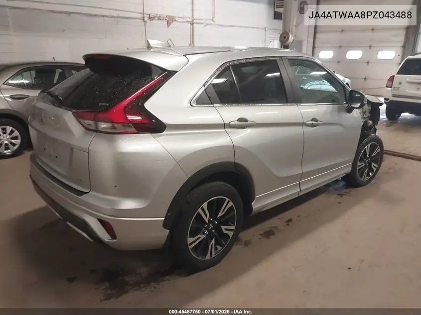 2023 Mitsubishi Eclipse Cross Se S-Awc/Sel S-Awc VIN: JA4ATWAA8PZ043488 Lot: 45487750