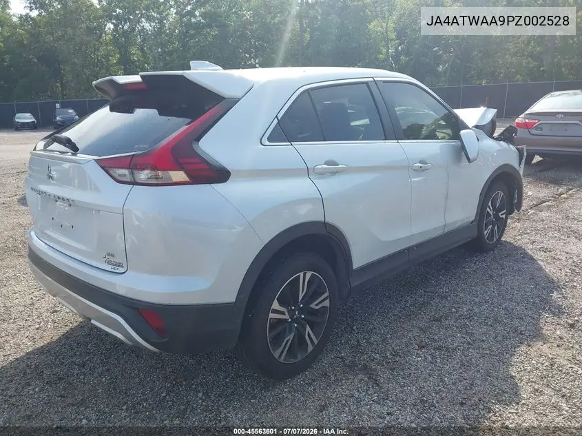 2023 Mitsubishi Eclipse Cross Se S-Awc/Sel S-Awc VIN: JA4ATWAA9PZ002528 Lot: 45563601