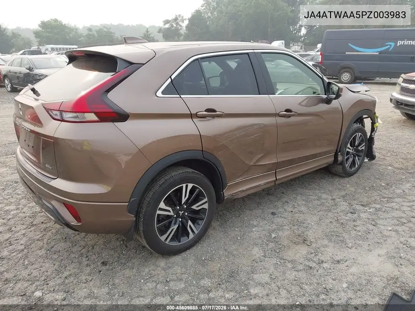 2023 Mitsubishi Eclipse Cross Se S-Awc/Sel S-Awc VIN: JA4ATWAA5PZ003983 Lot: 45609885