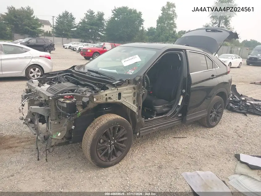 2023 Mitsubishi Eclipse Cross Le S-Awc VIN: JA4ATVAA4PZ024561 Lot: 45659525
