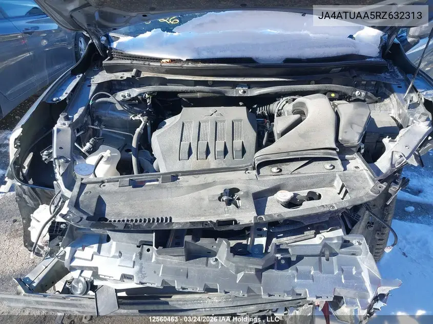 2024 Mitsubishi Eclipse Cross Es VIN: JA4ATUAA5RZ632313 Lot: 12560463
