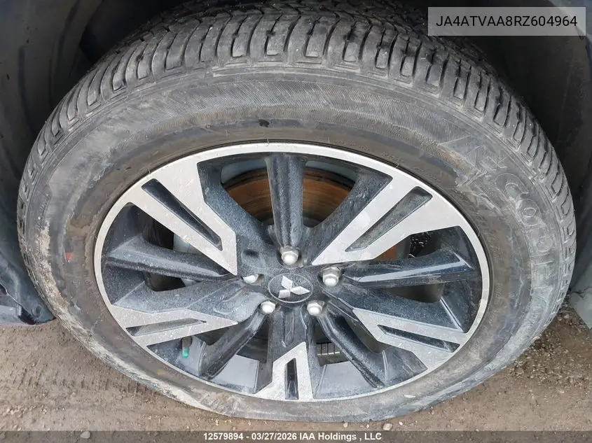 2024 Mitsubishi Eclipse Cross Gt/Noir/Se/Sel VIN: JA4ATVAA8RZ604964 Lot: 12579894