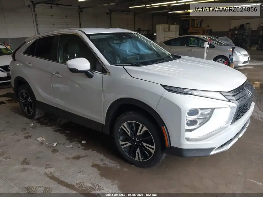 2024 Mitsubishi Eclipse Cross Se S-Awc VIN: JA4ATWAA0RZ024856 Lot: 45013262