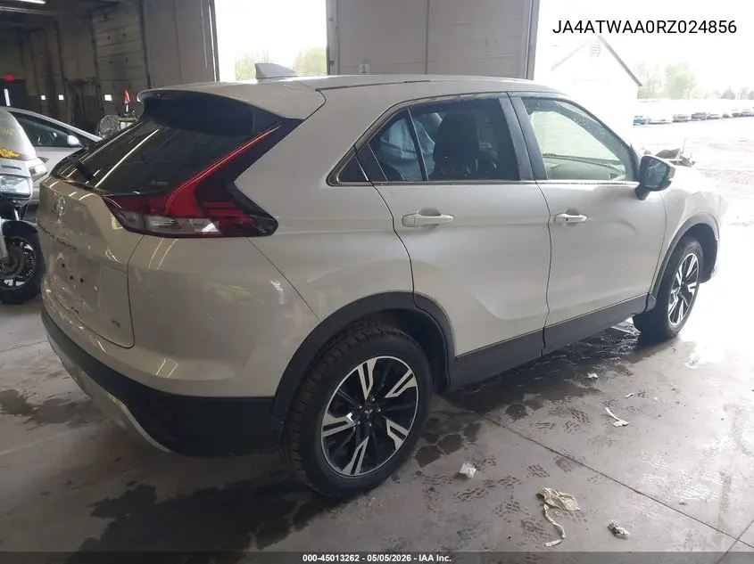 2024 Mitsubishi Eclipse Cross Se S-Awc VIN: JA4ATWAA0RZ024856 Lot: 45013262