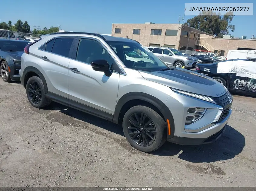 2024 Mitsubishi Eclipse Cross Black Edition S-Awc VIN: JA4ATVAA6RZ062277 Lot: 45060731
