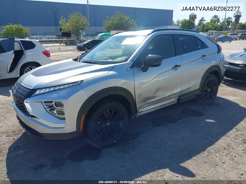 2024 Mitsubishi Eclipse Cross Black Edition S-Awc VIN: JA4ATVAA6RZ062277 Lot: 45060731