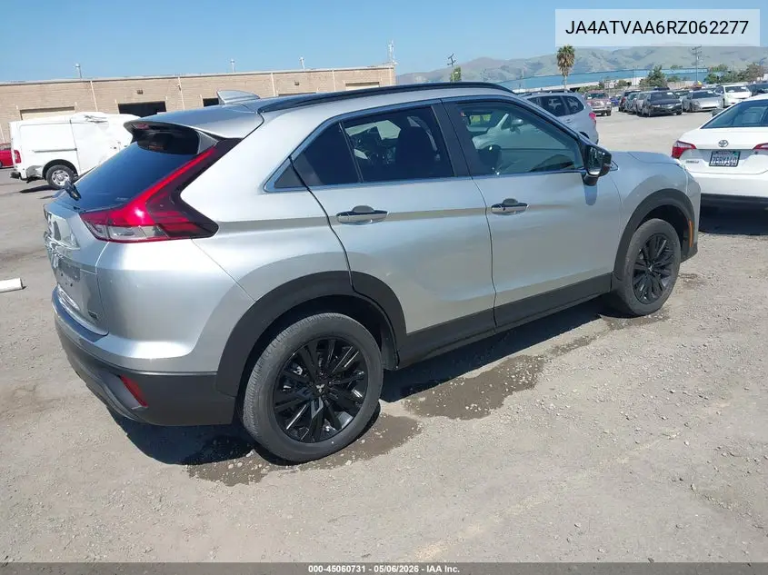 2024 Mitsubishi Eclipse Cross Black Edition S-Awc VIN: JA4ATVAA6RZ062277 Lot: 45060731