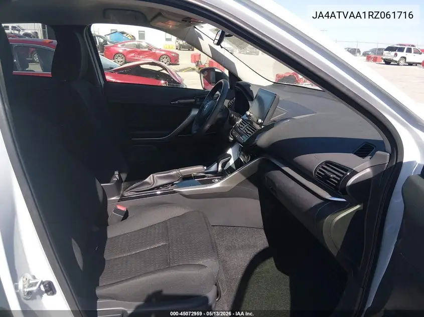 2024 Mitsubishi Eclipse Cross Le S-Awc VIN: JA4ATVAA1RZ061716 Lot: 45072959