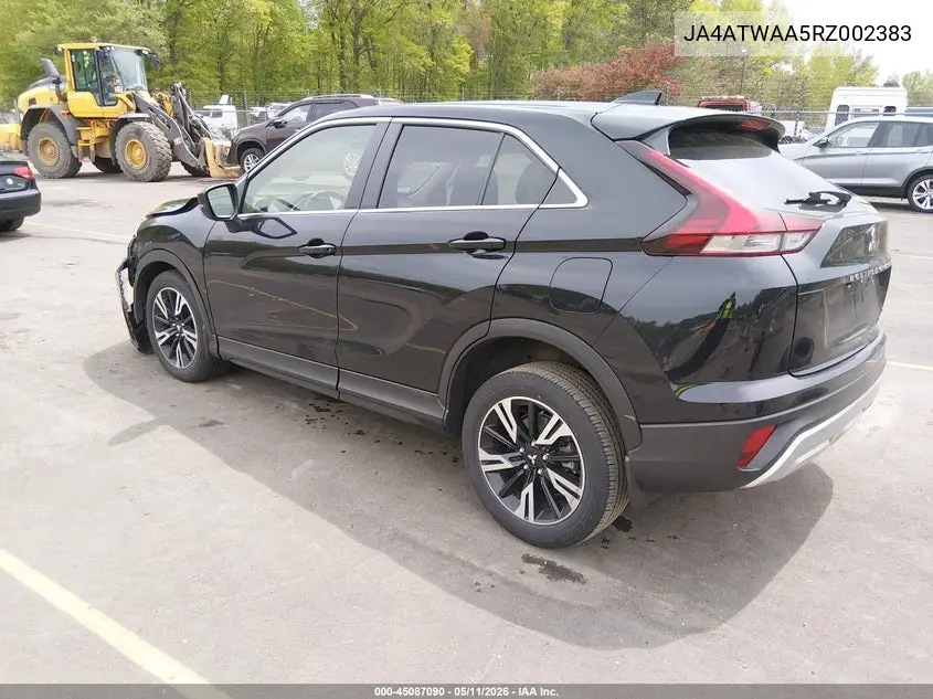 2024 Mitsubishi Eclipse Cross Se S-Awc VIN: JA4ATWAA5RZ002383 Lot: 45087090