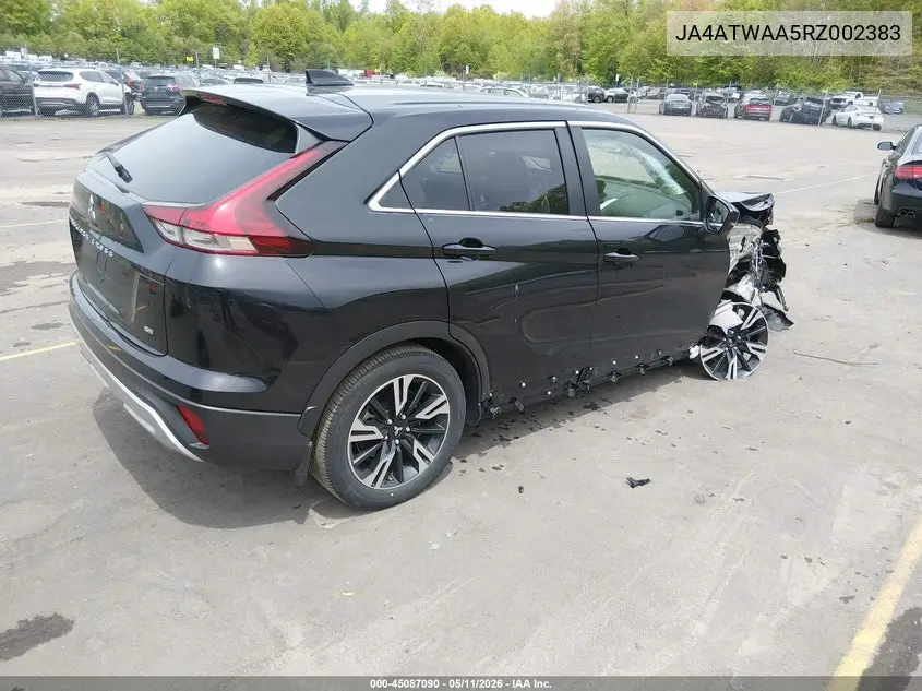2024 Mitsubishi Eclipse Cross Se S-Awc VIN: JA4ATWAA5RZ002383 Lot: 45087090