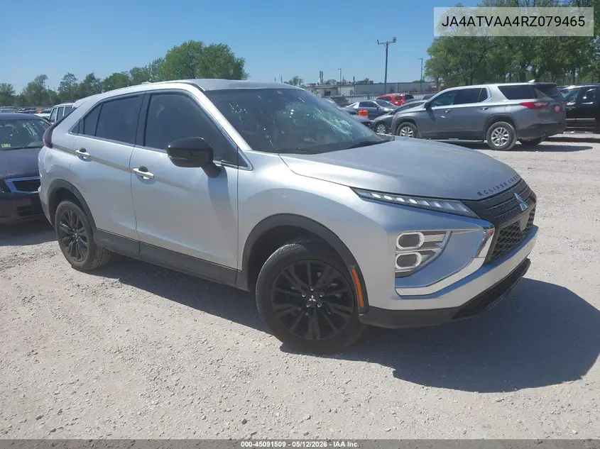 2024 Mitsubishi Eclipse Cross Black Edition S-Awc/Le S-Awc/Ralliart S-Awc/Se S-Awc VIN: JA4ATVAA4RZ079465 Lot: 45091509