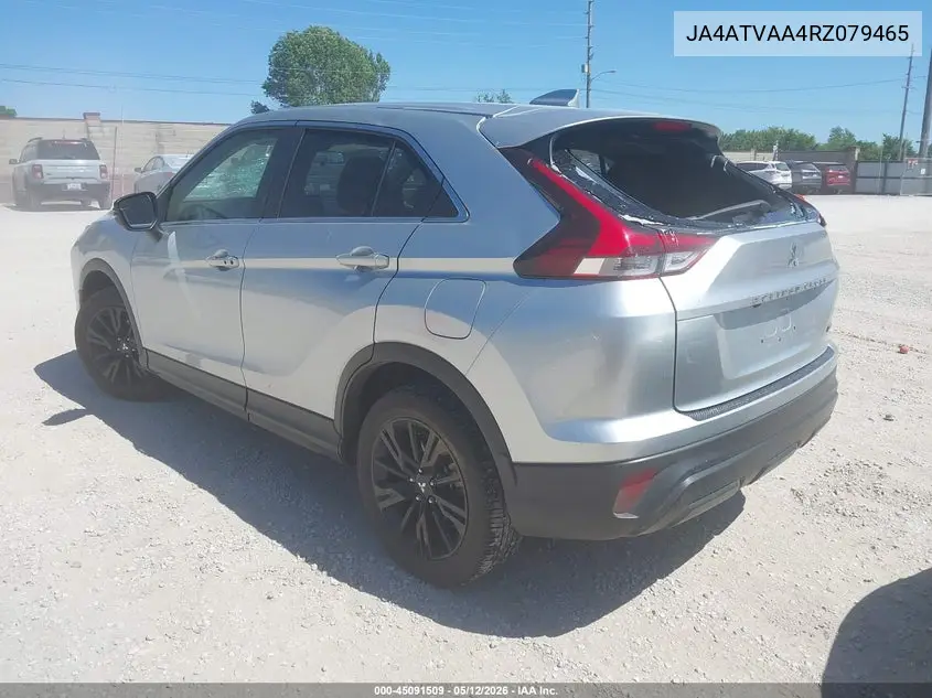 2024 Mitsubishi Eclipse Cross Black Edition S-Awc/Le S-Awc/Ralliart S-Awc/Se S-Awc VIN: JA4ATVAA4RZ079465 Lot: 45091509