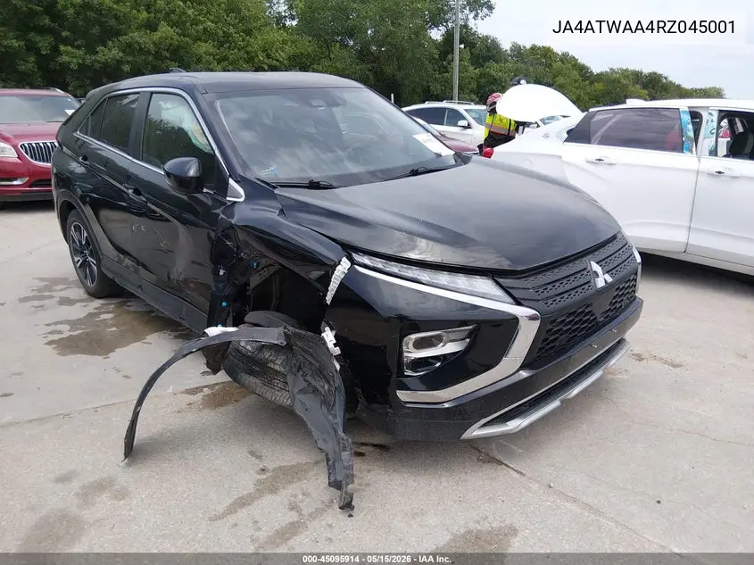2024 Mitsubishi Eclipse Cross Se S-Awc/Sel S-Awc VIN: JA4ATWAA4RZ045001 Lot: 45095914