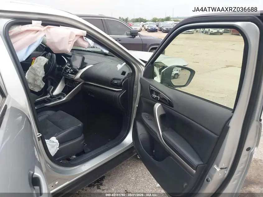 2024 Mitsubishi Eclipse Cross Se S-Awc/Sel S-Awc VIN: JA4ATWAAXRZ036688 Lot: 45181760