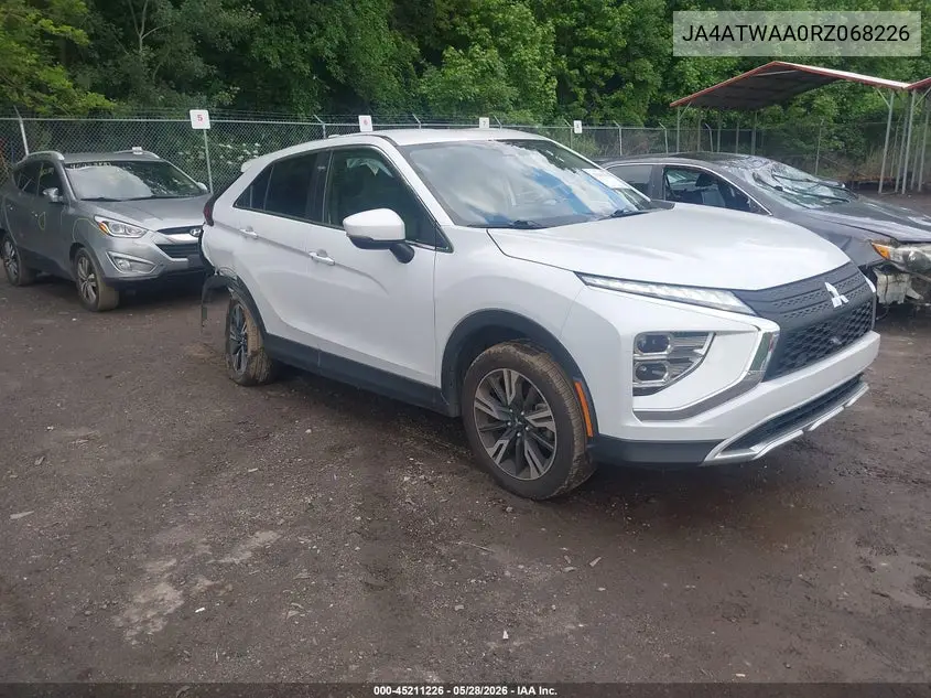 2024 Mitsubishi Eclipse Cross Se S-Awc/Sel S-Awc VIN: JA4ATWAA0RZ068226 Lot: 45211226